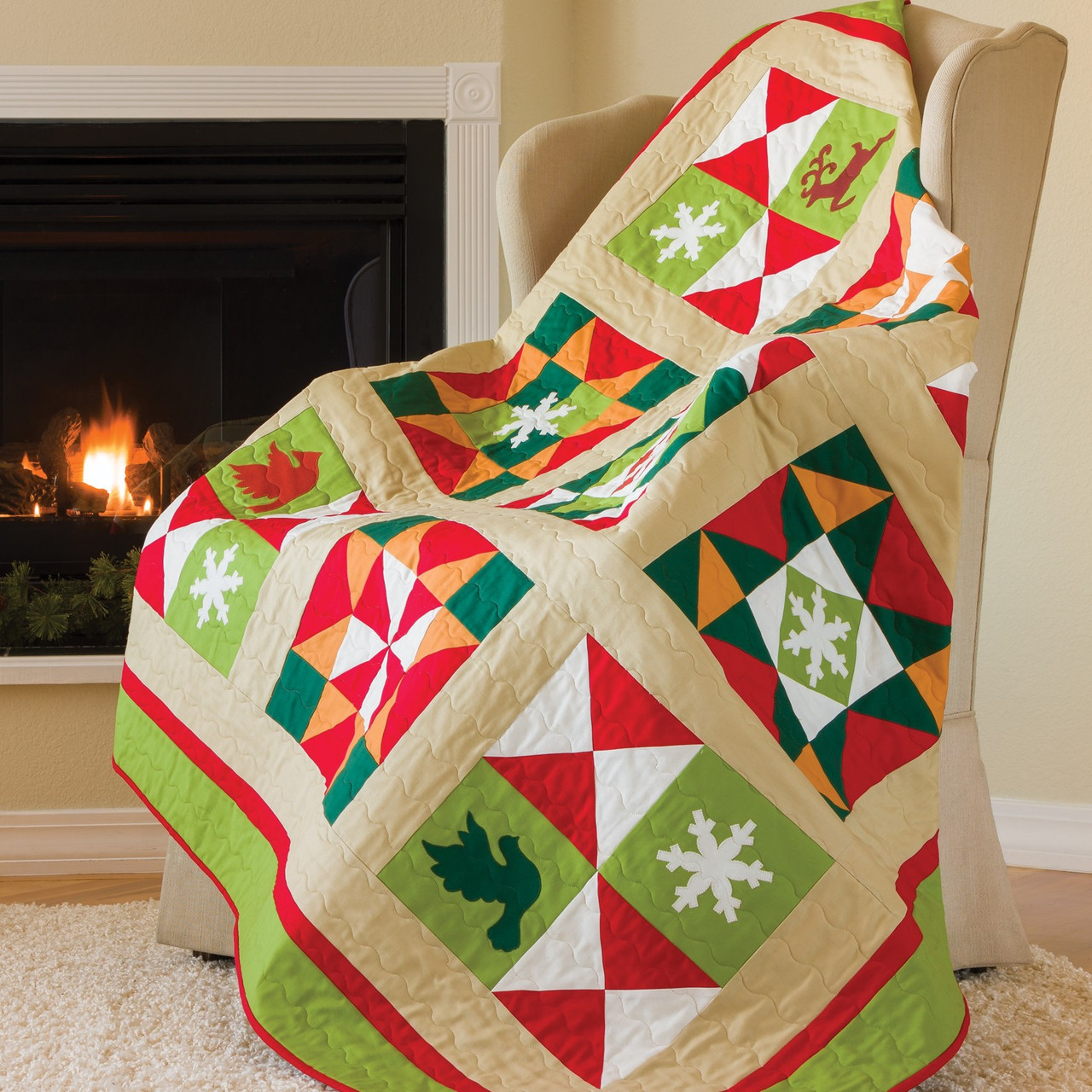 GO! Winter's Here Sampler Quilt Pattern-0