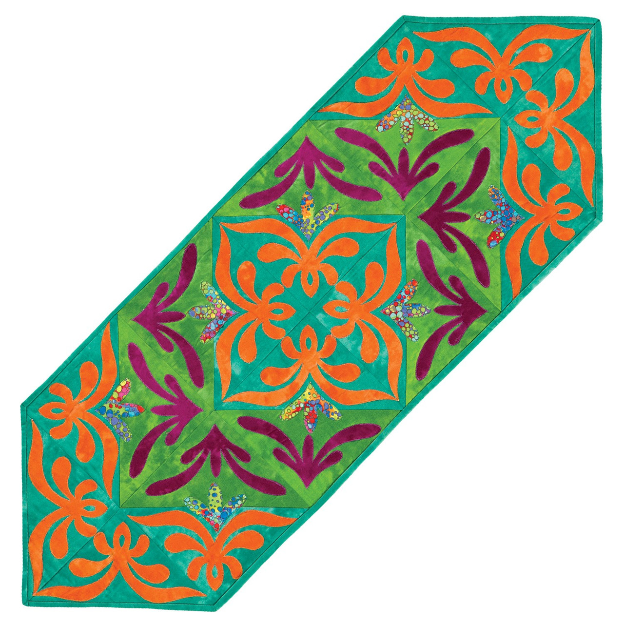 GO! Aloha Arabesque Table Runner Pattern-3000