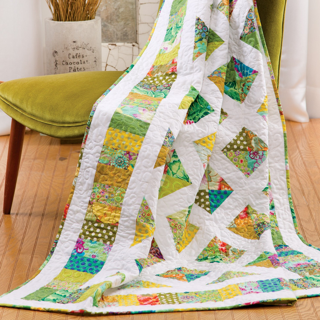 GO! The Secret Garden Quilt Pattern -0