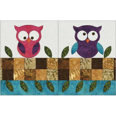 GO! Out On A Limb Notebook Cover Pattern (open)