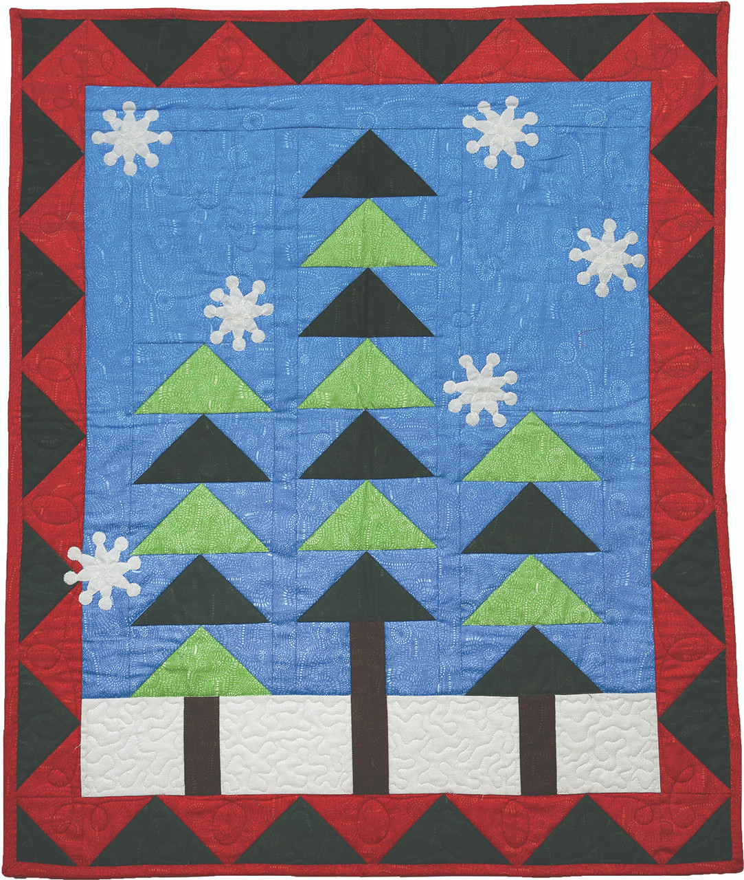 GO! Winter Forest Wall Hanging Pattern