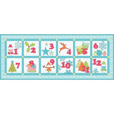 GO! 12 days of Winter Bliss Wall Hanging (alternate layout)