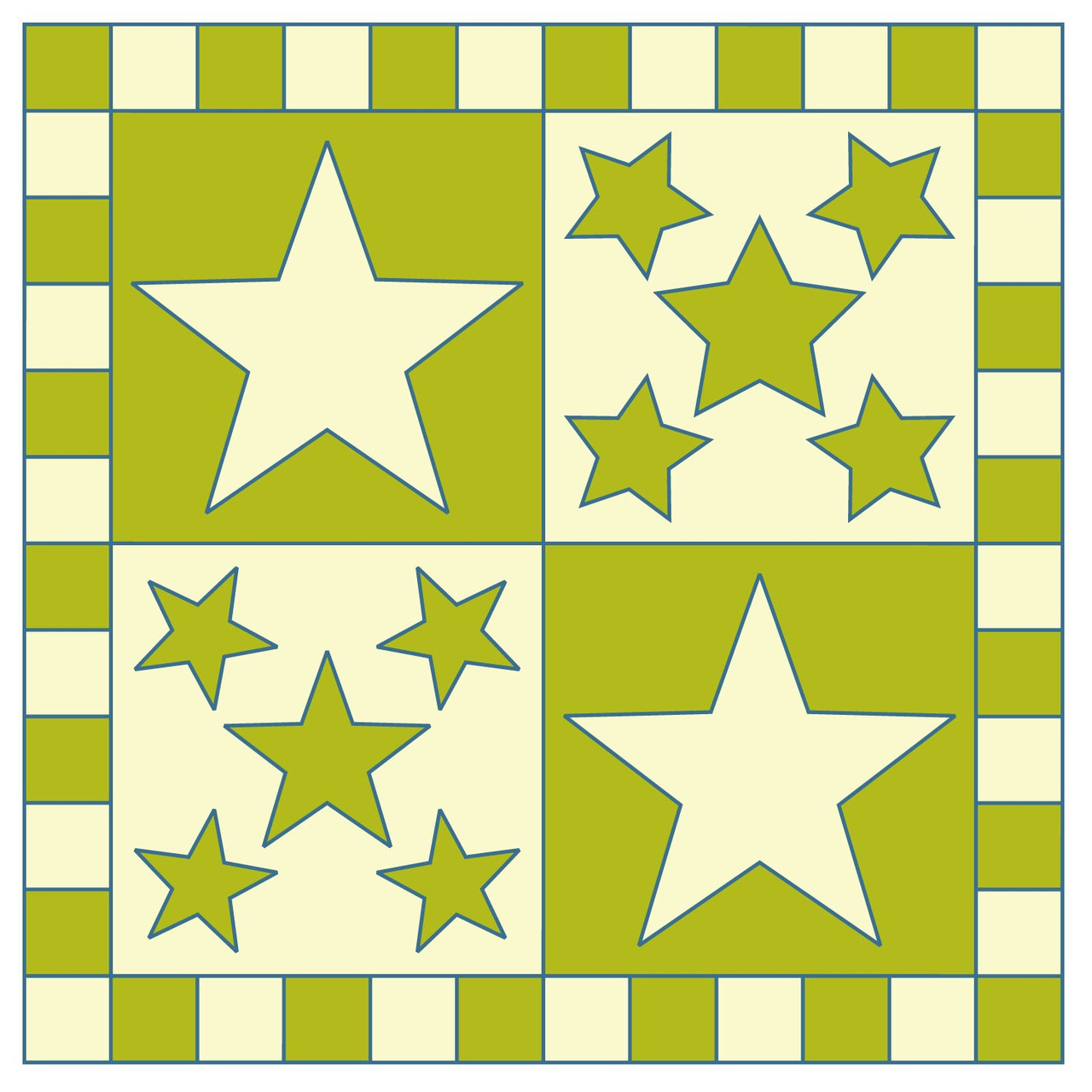 GO! 5 Point Stars