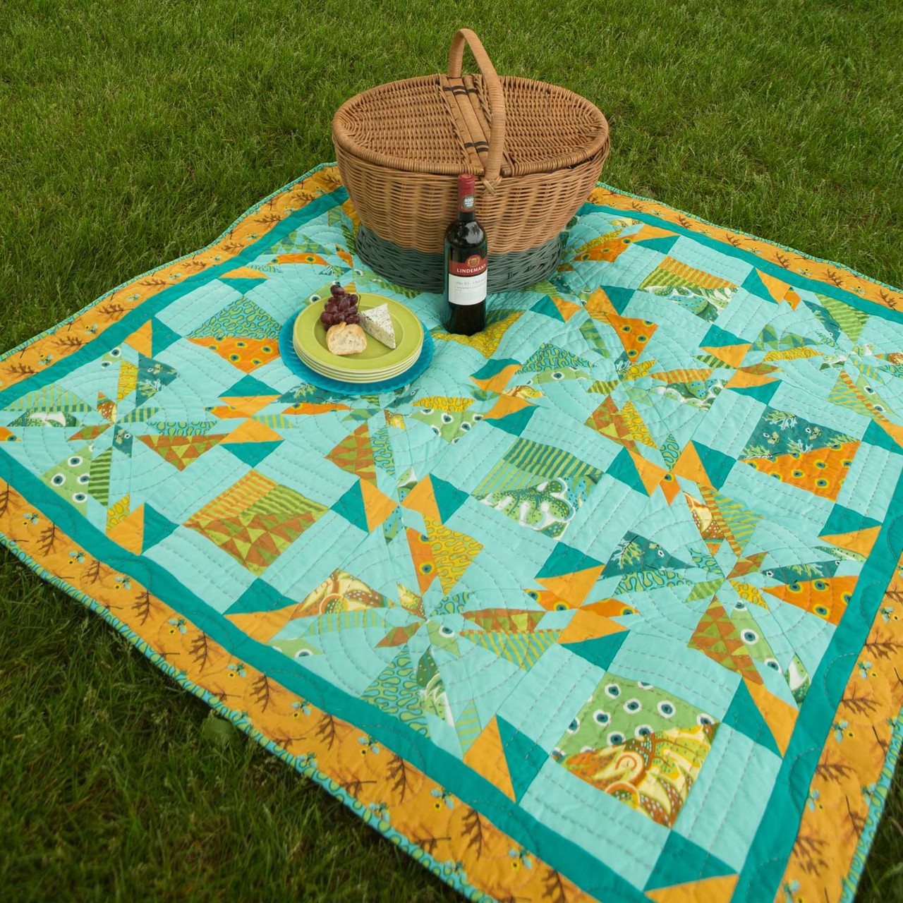 GO! Al Fresco Quilt Pattern (open)