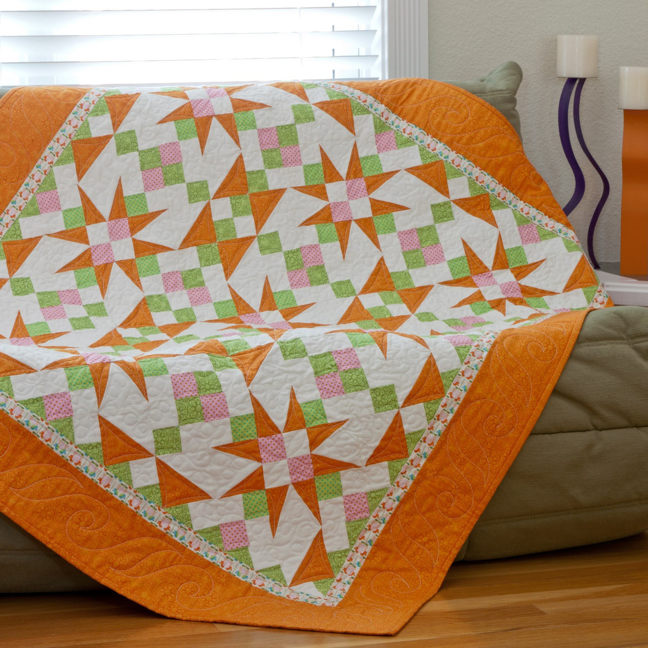 GO! Cactus Flower Quilt Pattern