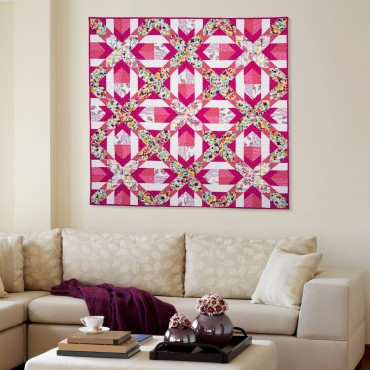 GO! Qube 9" Criss Cross Quilt Pattern