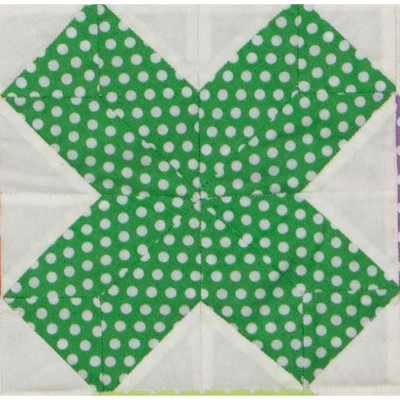 GO! Qube 8" Hugs and Kisses Baby Quilt "X" Block