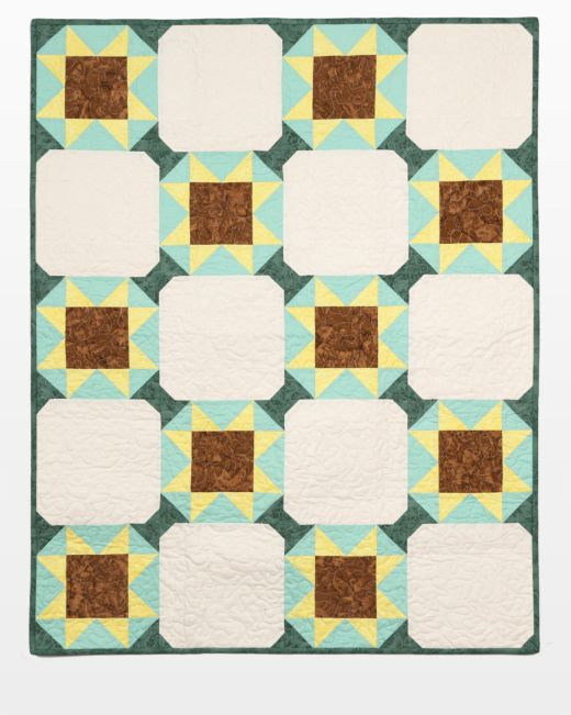 GO! Qube 9" Summer Fields Quilt Pattern