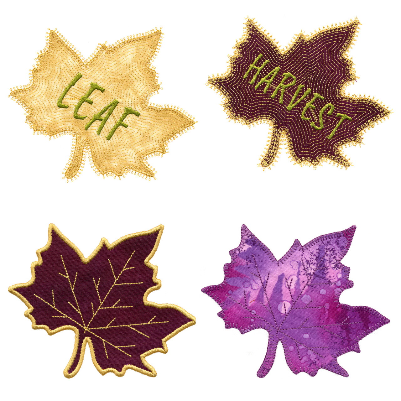 maple leaves