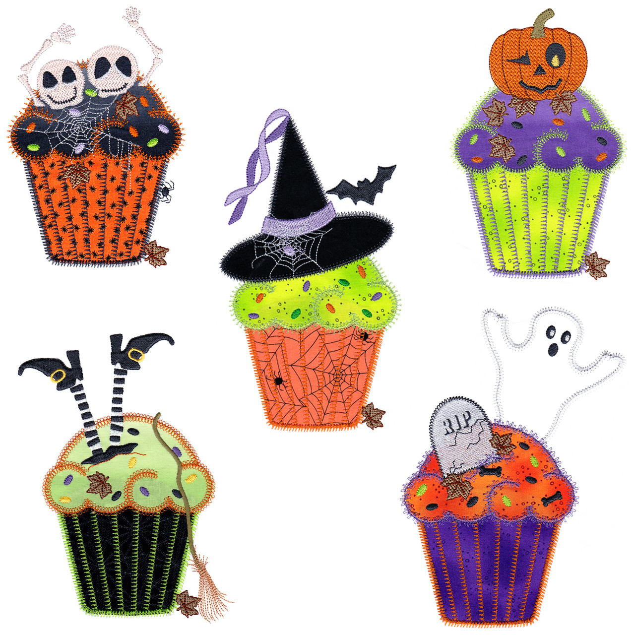 halloween cupcake group