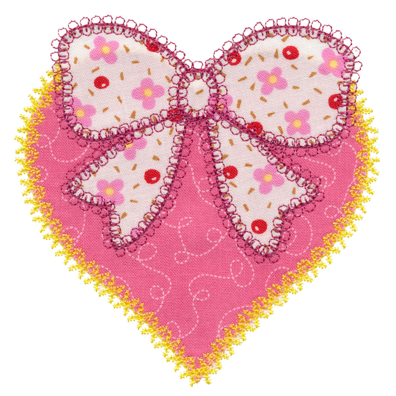 hearts w bows 3l