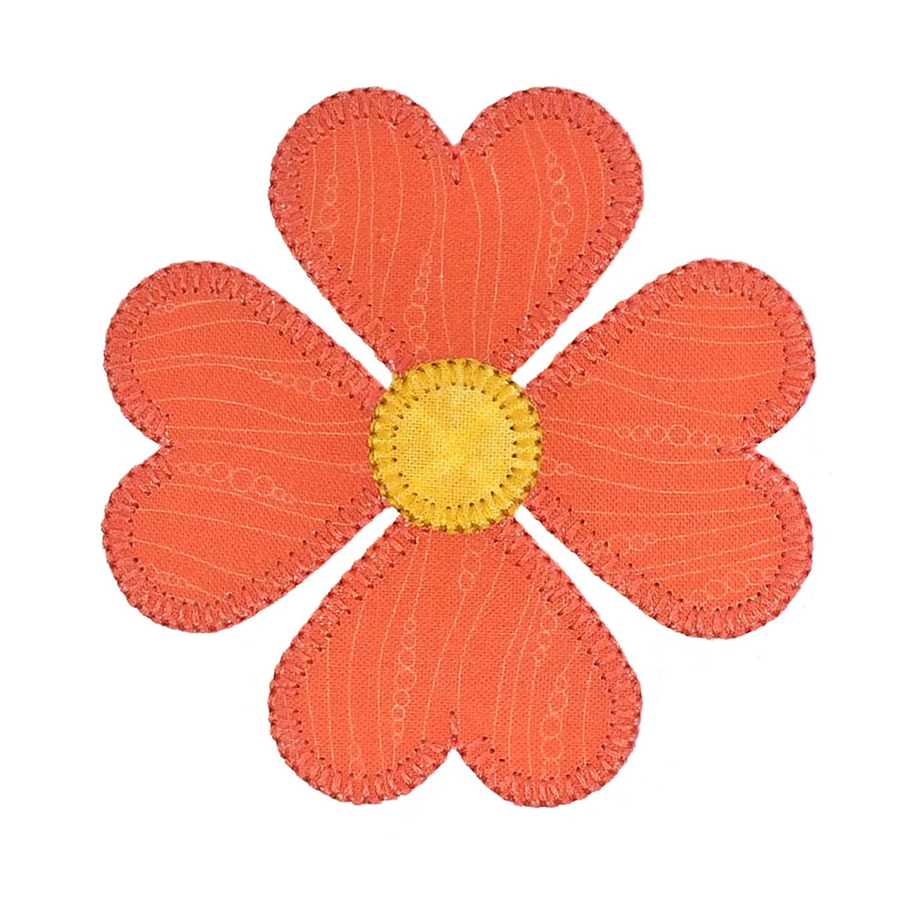 go! emoji flower embroidery pattern by v stitch designs