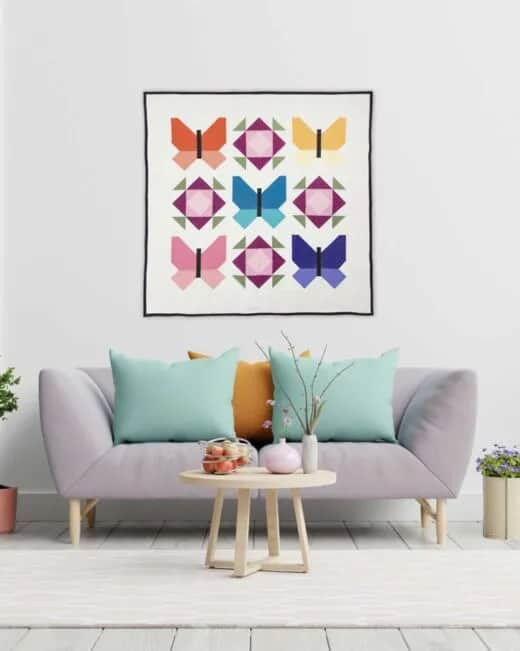 go! community garden wall hanging pattern