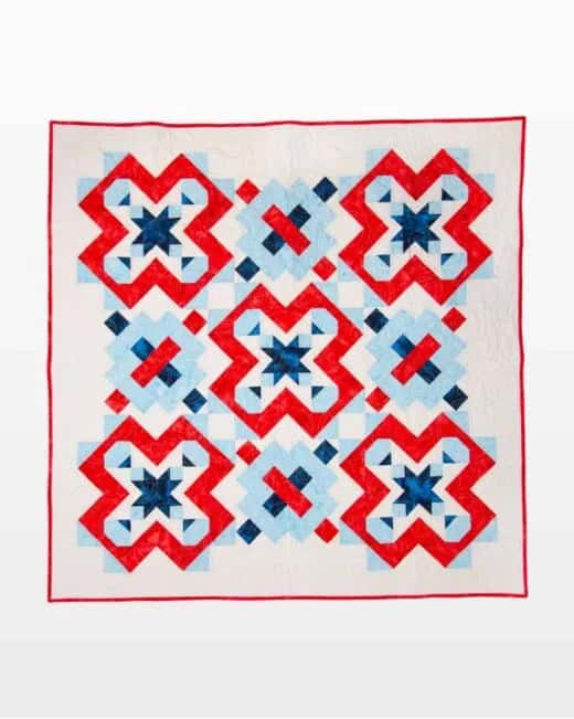 go! star crossing wall hanging pattern