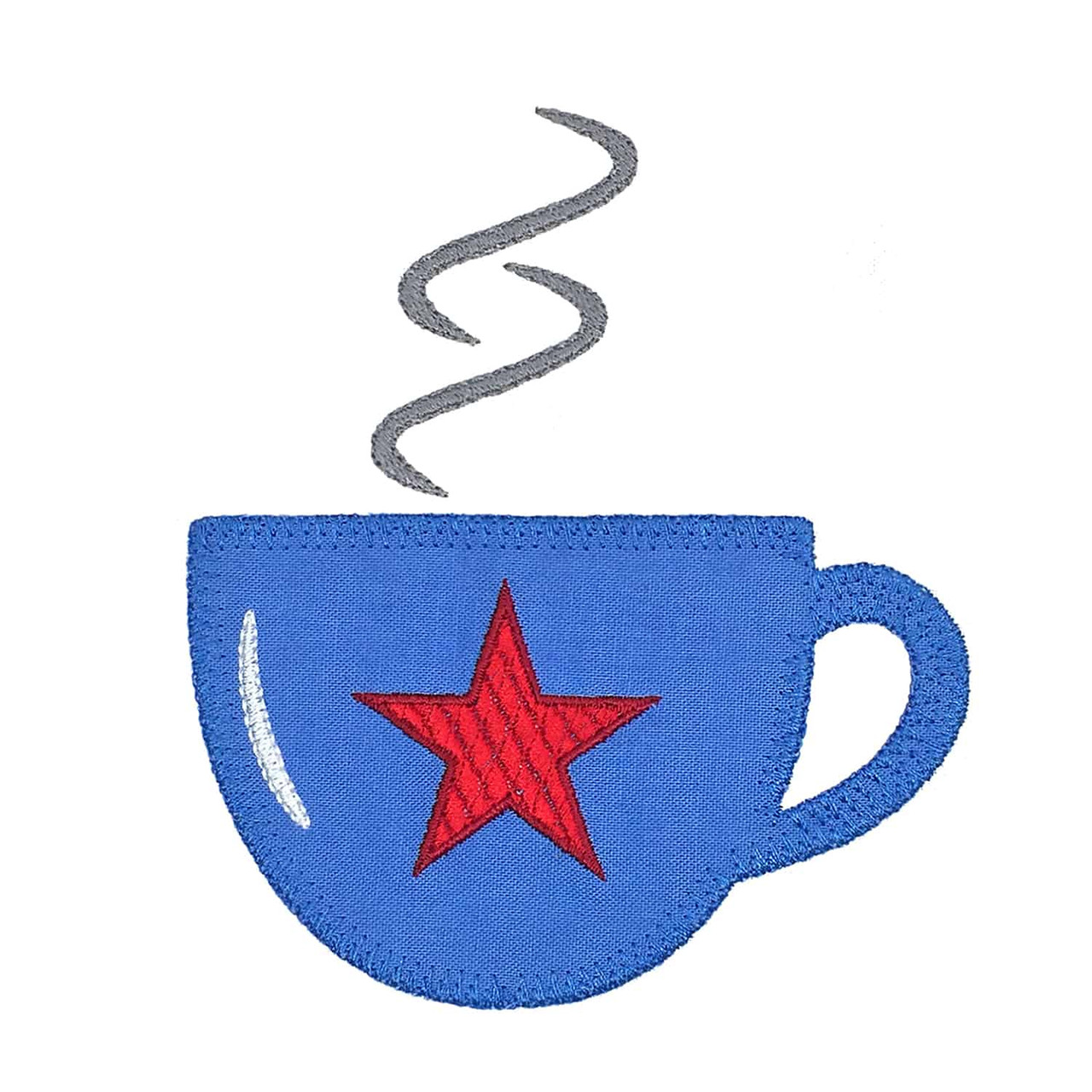 go! coffee set embroidery patterns by v stitch designs