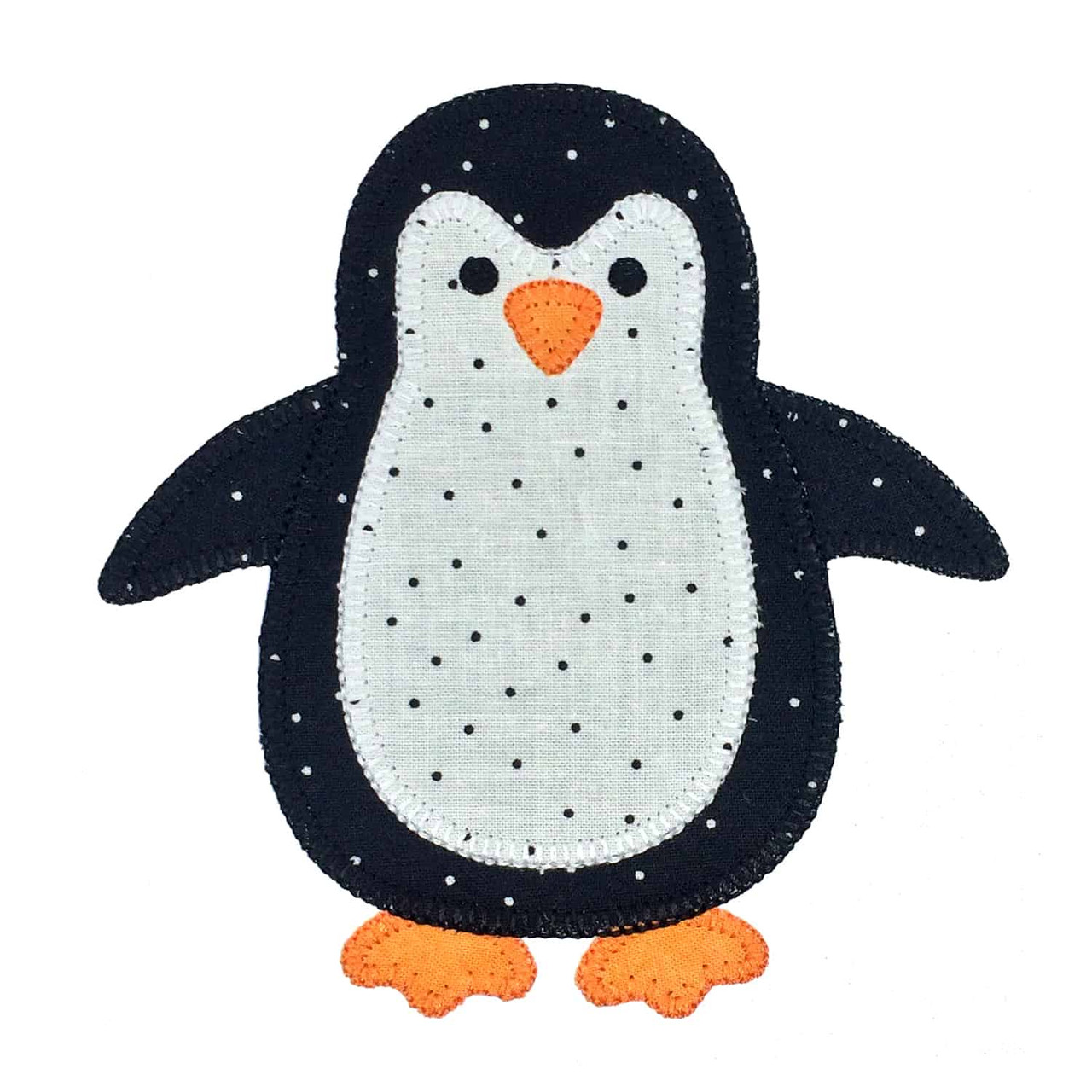 go! penguin set embroidery patterns by v stitch designs