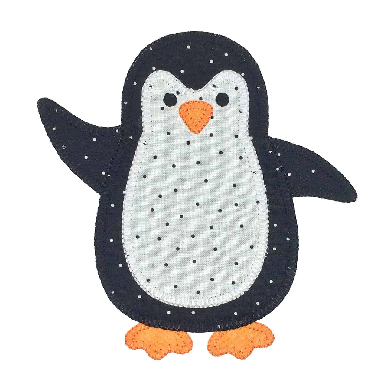 go! penguin set embroidery patterns by v stitch designs