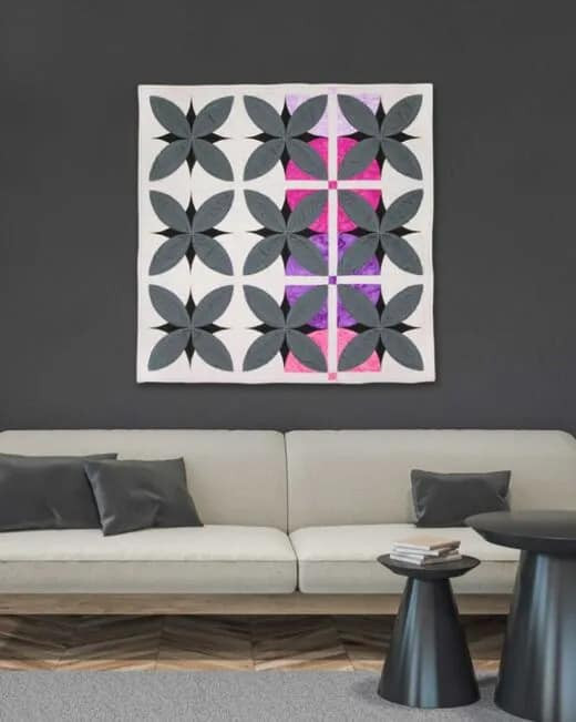 go! modern alabama wall hanging pattern