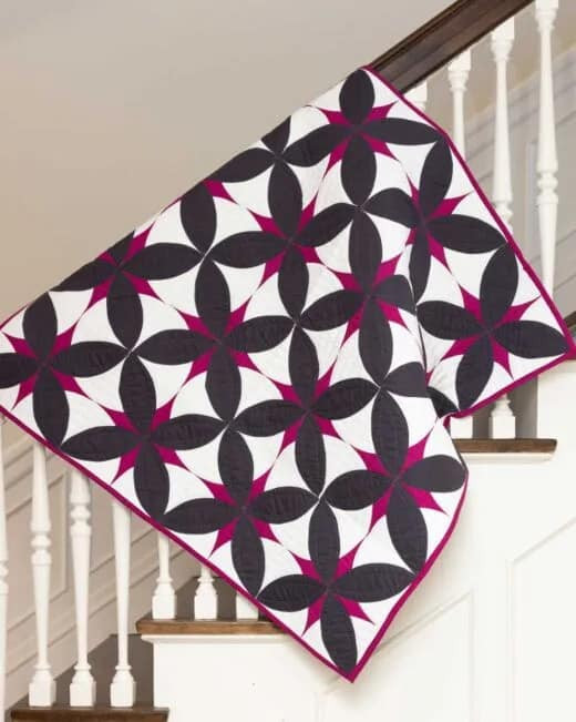go! alabama wavelength throw quilt pattern