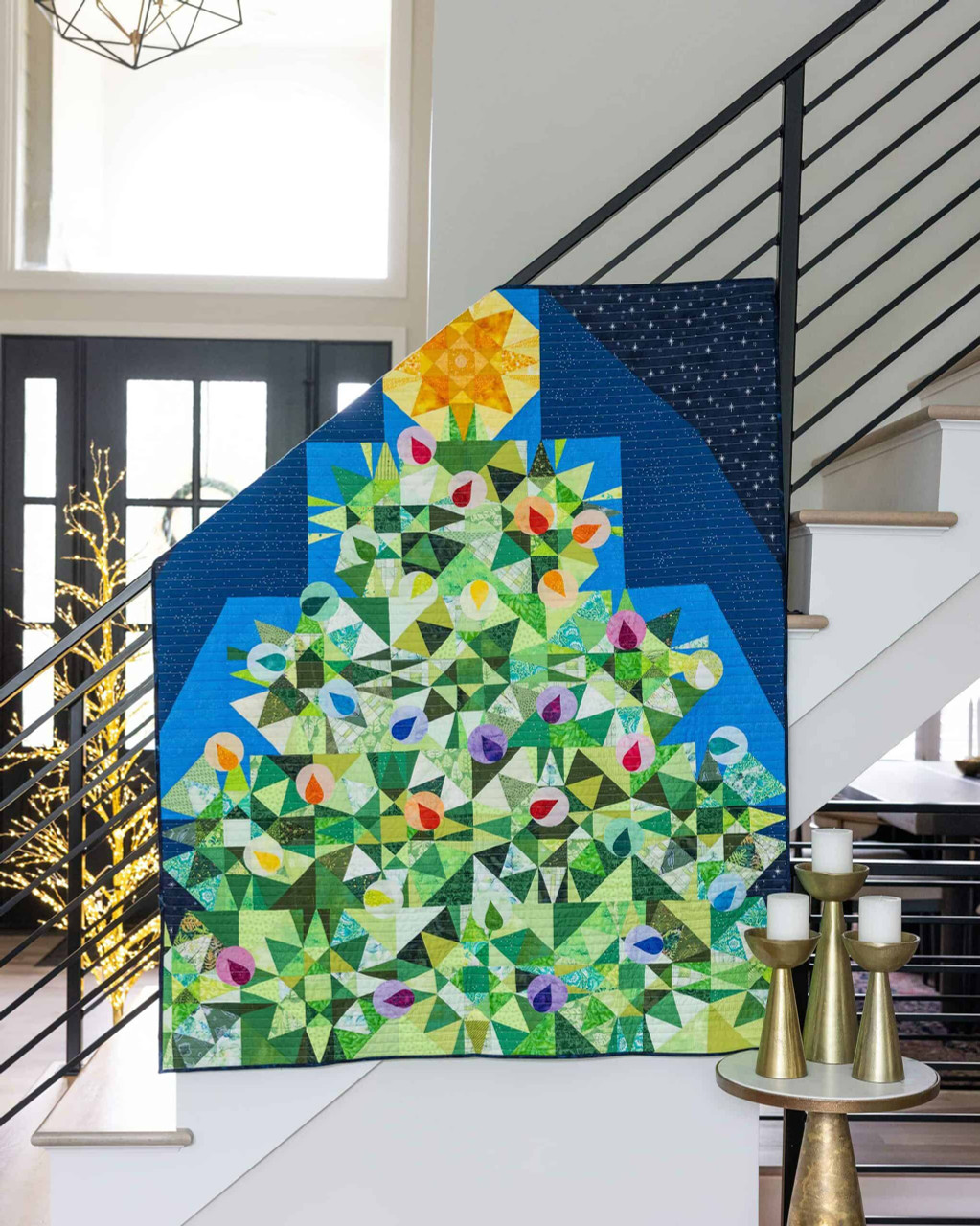 go! carolina blossoms throw quilt pattern
