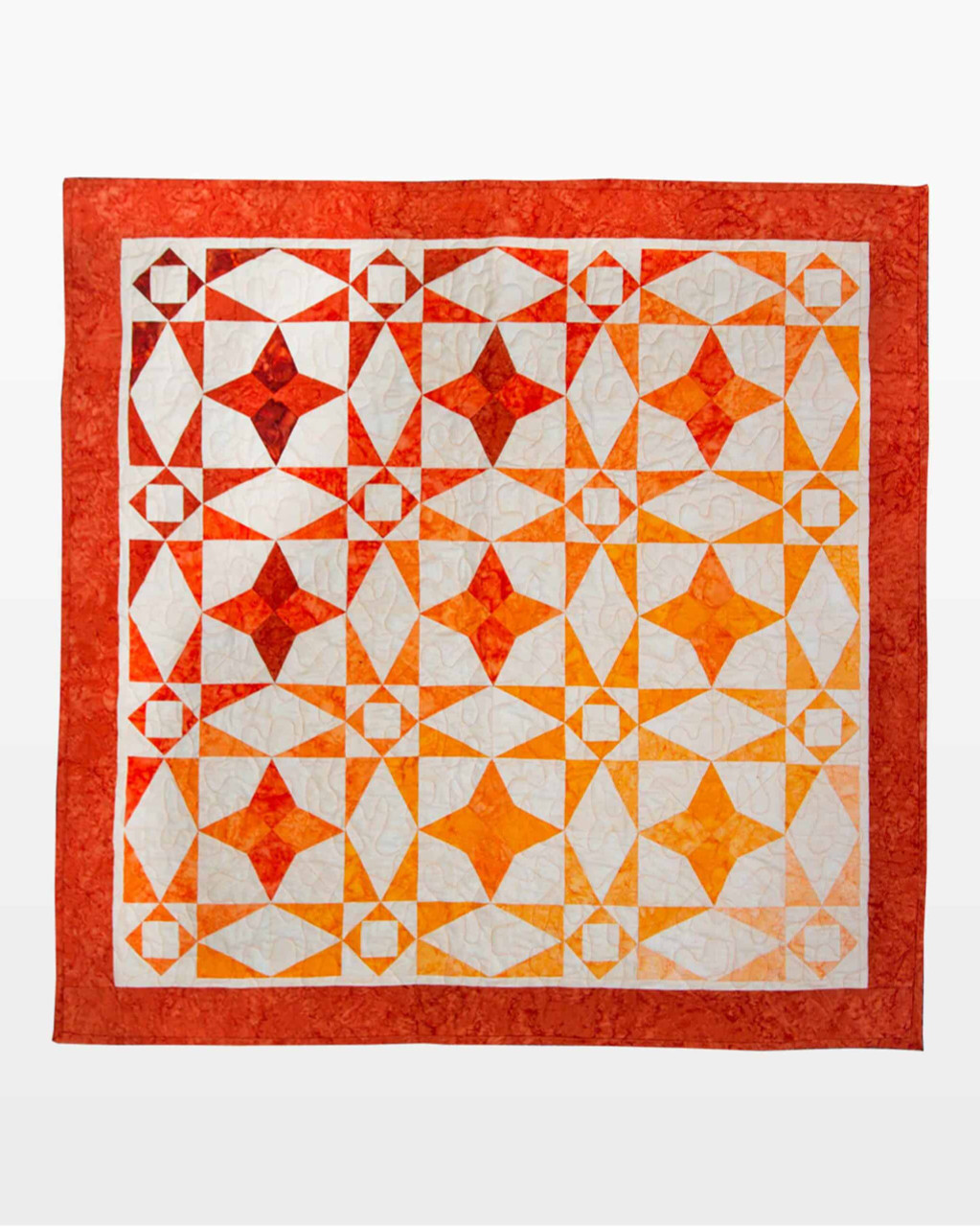 go! siam sunset throw quilt pattern
