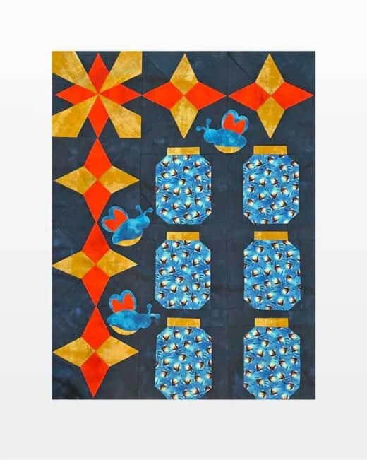 go! lightning jars wall hanging pattern