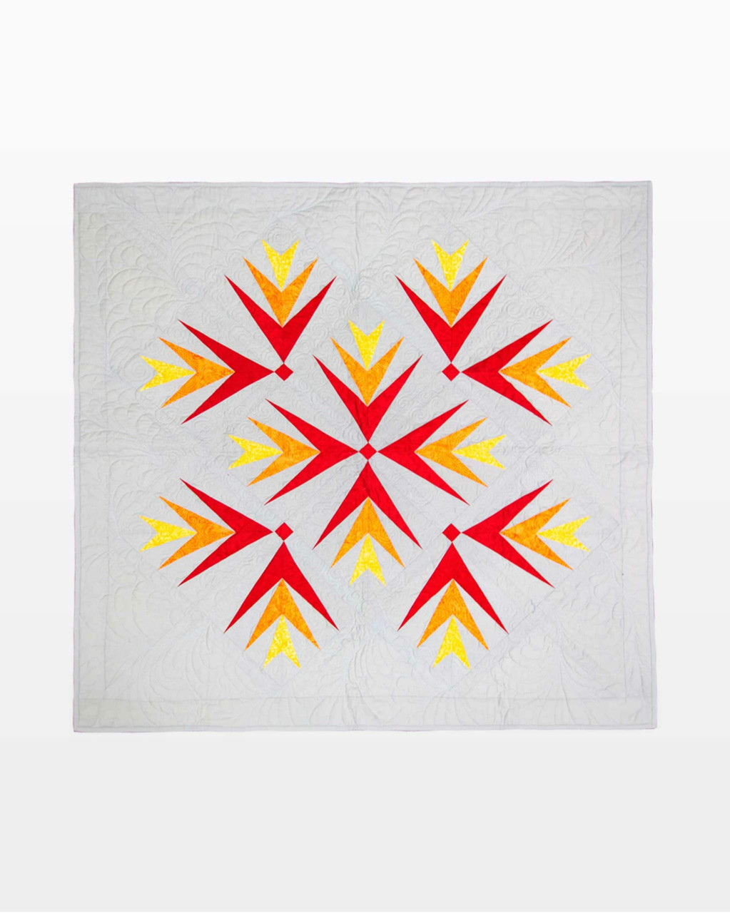 go! palm fire throw quilt pattern