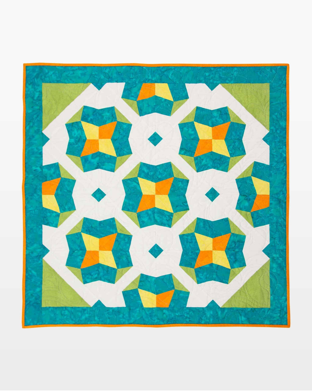 go! field of tulips wall hanging pattern