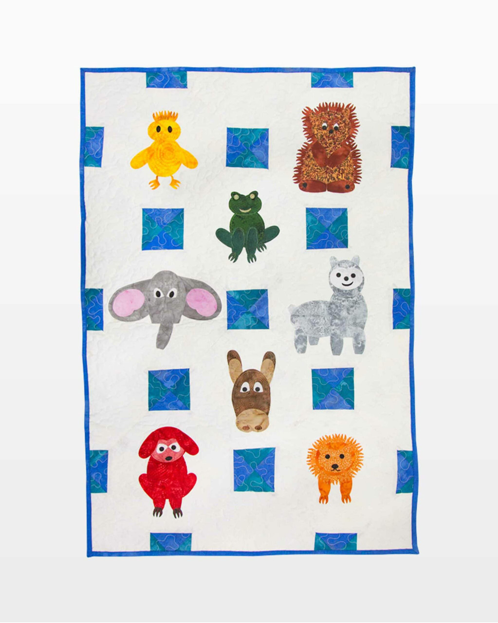 go! animals on parade wall hanging pattern