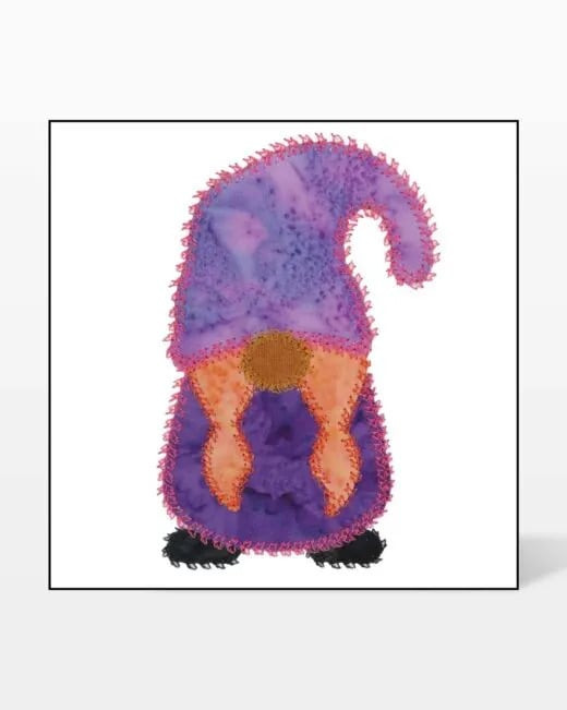 go! gnome accessories embroidery designs