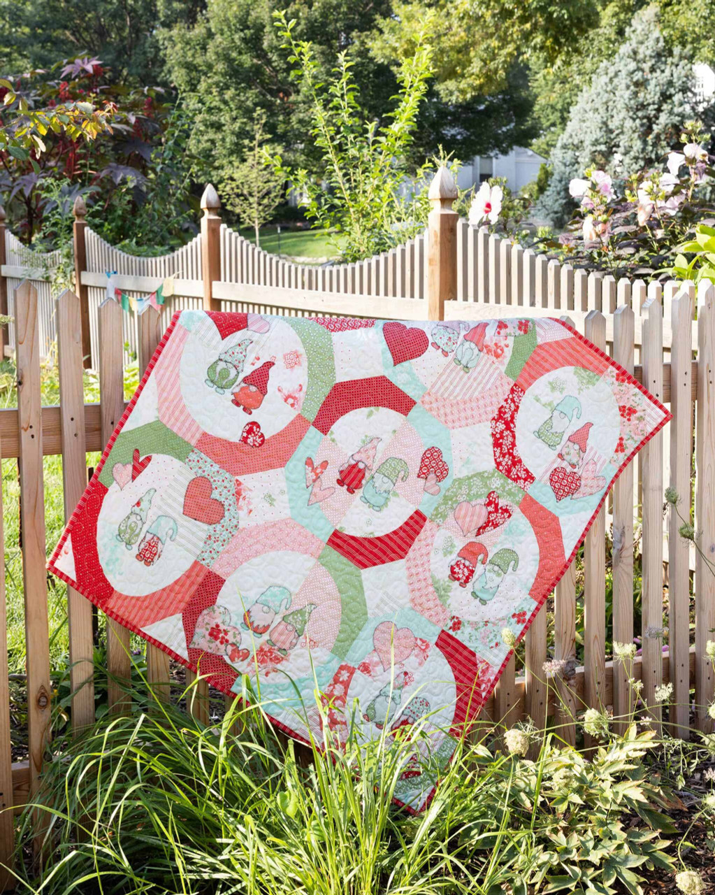 go! love you gnome much throw quilt pattern