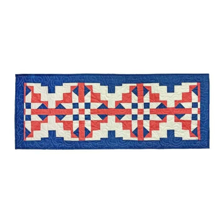 GO! Cross Your Stars Table Runner Pattern