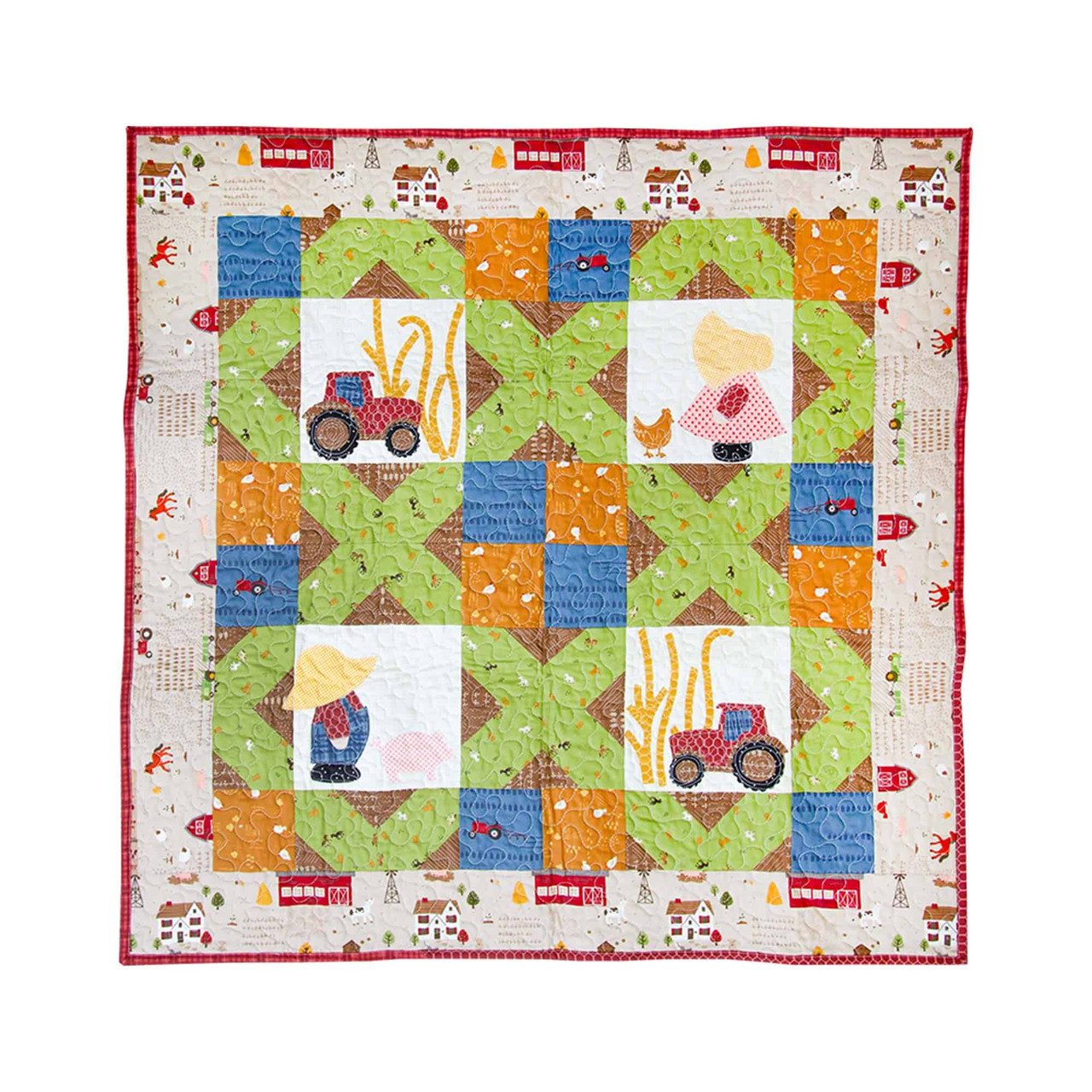 GO! Tractor on the Farm Quilt Pattern