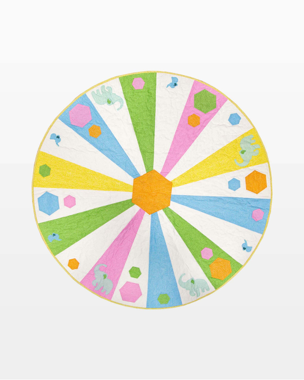 GO! Elephant Family Play Mat Pattern