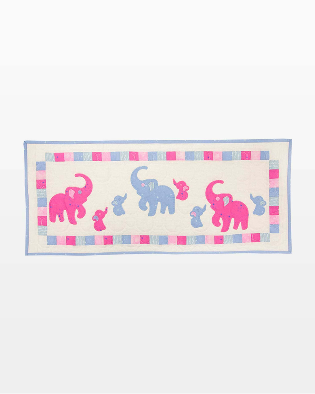 GO! A Parade of Elephants Table Runner Pattern
