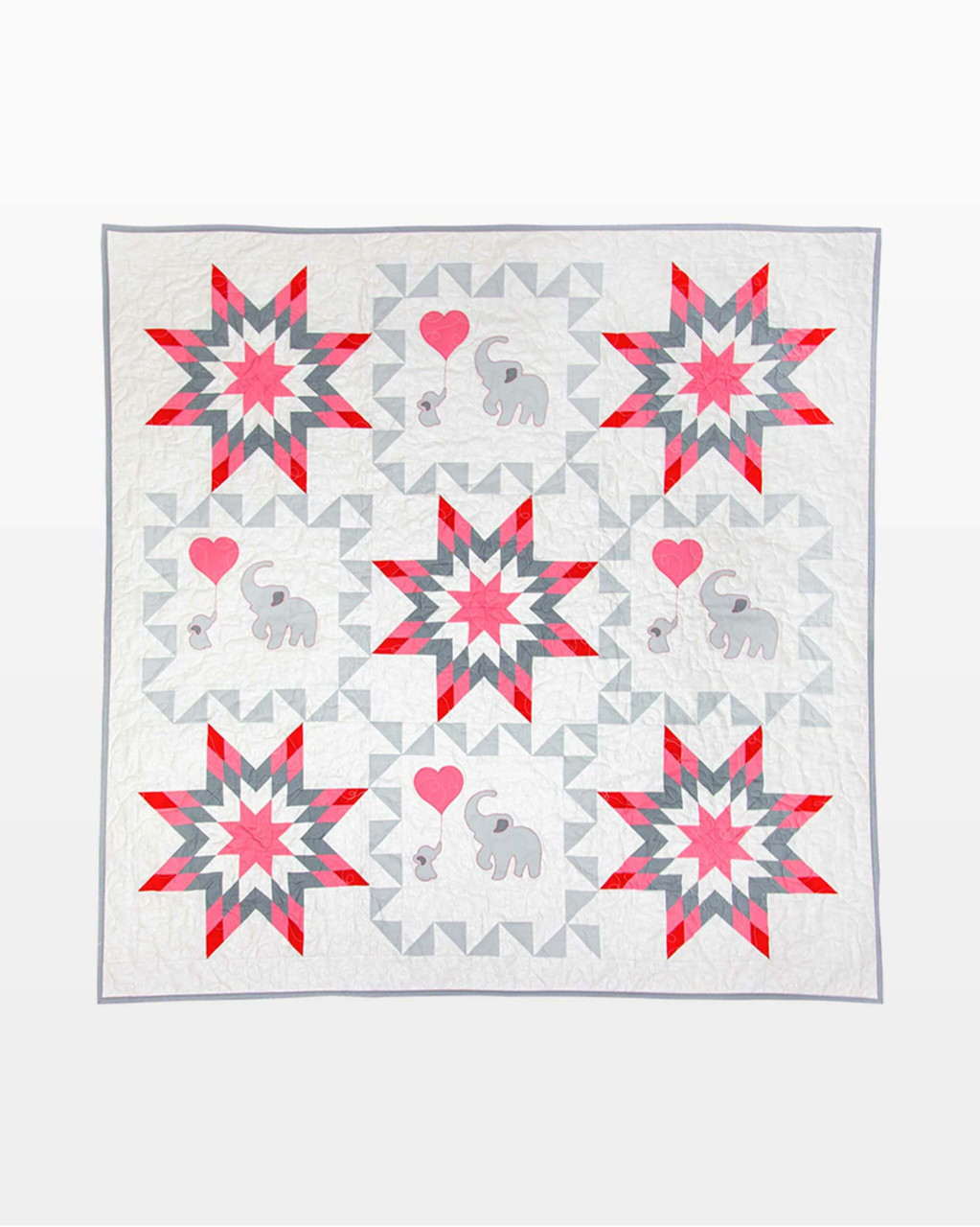 GO! Trunkloads of Love Throw Quilt Pattern