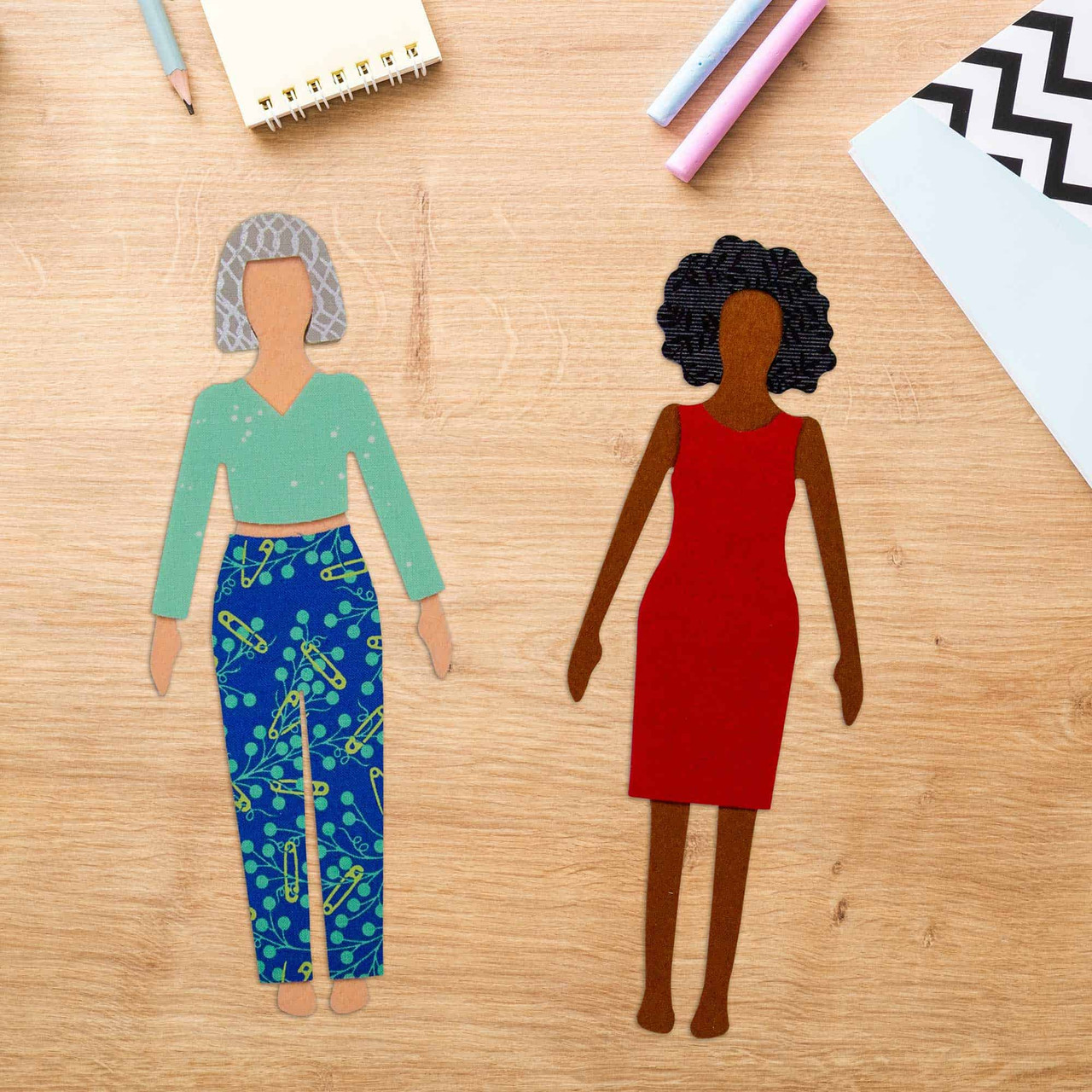 GO! On the GO! Paper Dolls Pattern