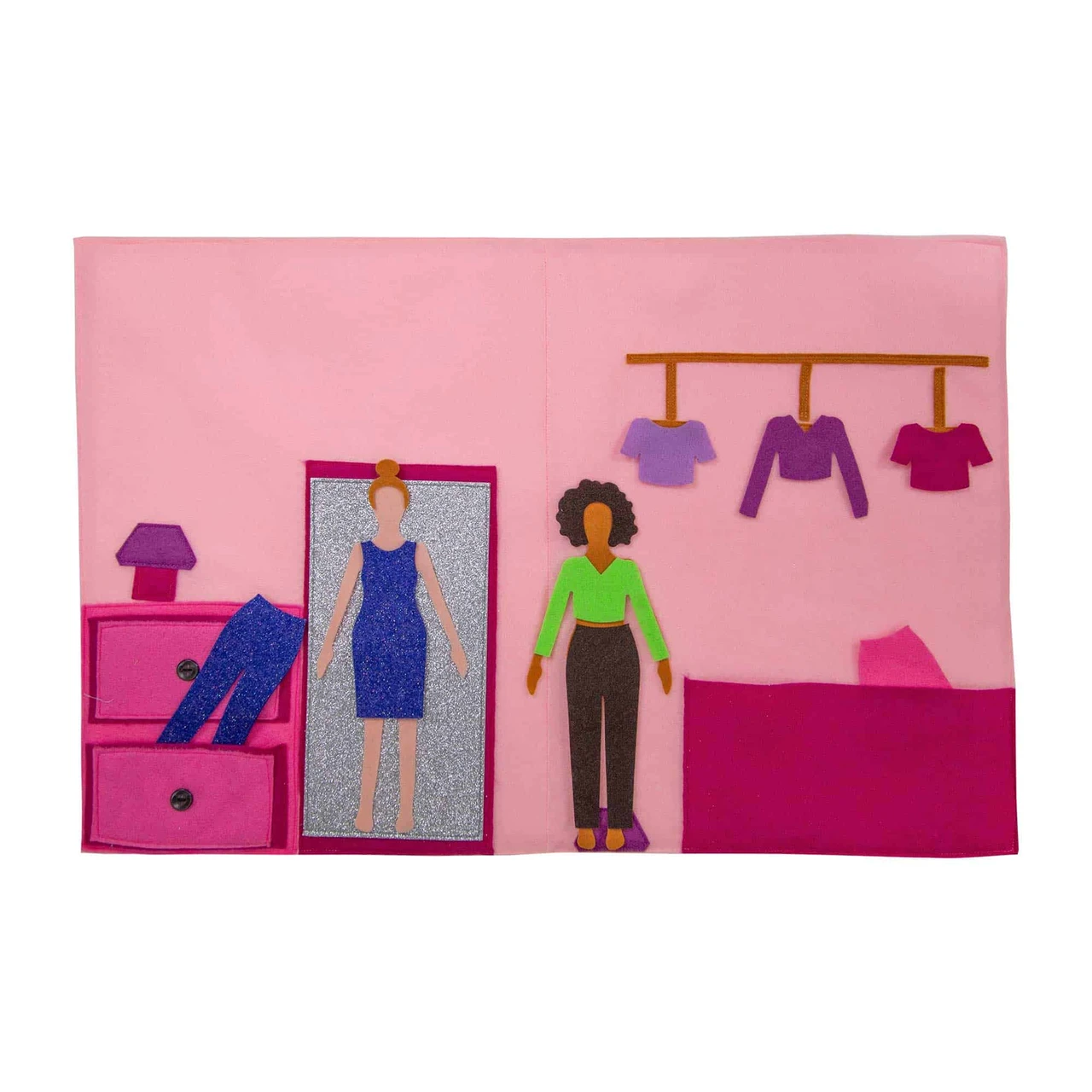 GO! Doll Dress Up Play Folder Pattern