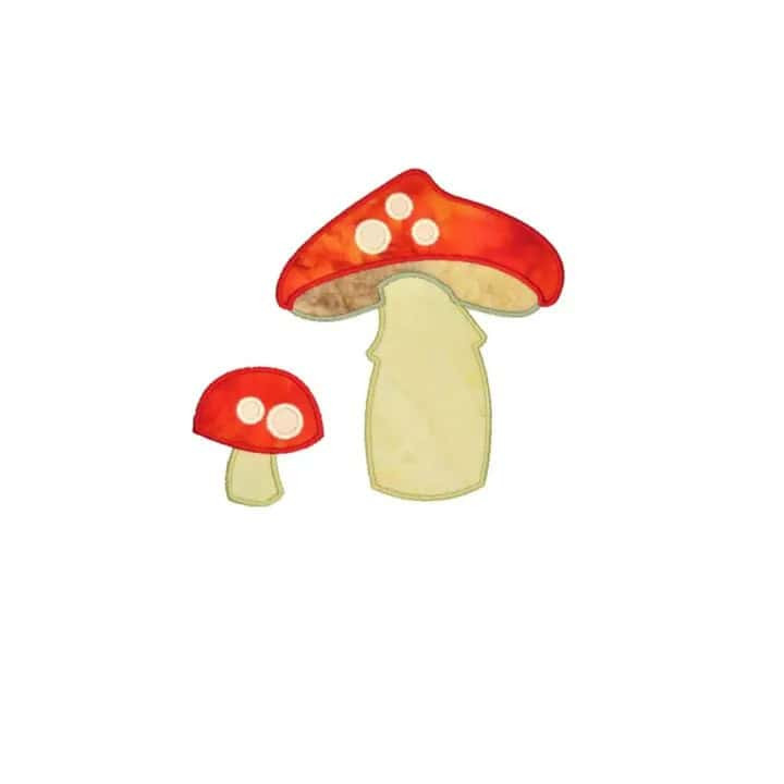 GO! Mushroom Medley by Janine Lecour Embroidery Designs