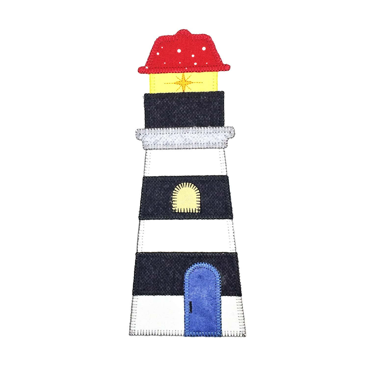 GO! Lighthouse Set Embroidery Patterns by V-Stitch Designs