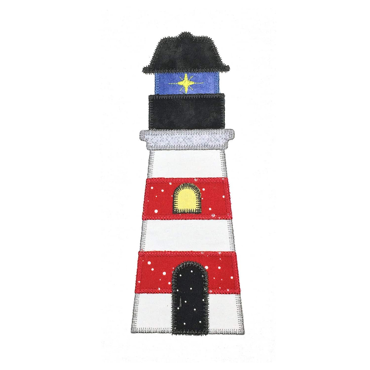 GO! Lighthouse Set Embroidery Patterns by V-Stitch Designs