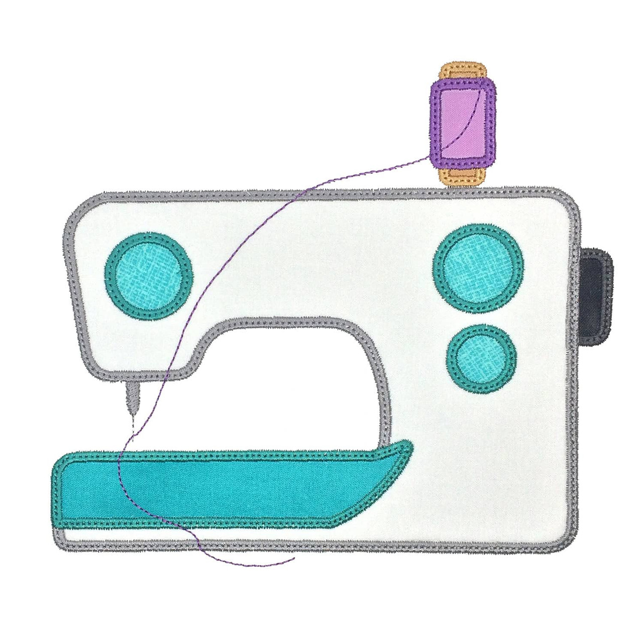 GO! Sewing Machine Set  Embroidery Patterns by V-Stitch Designs