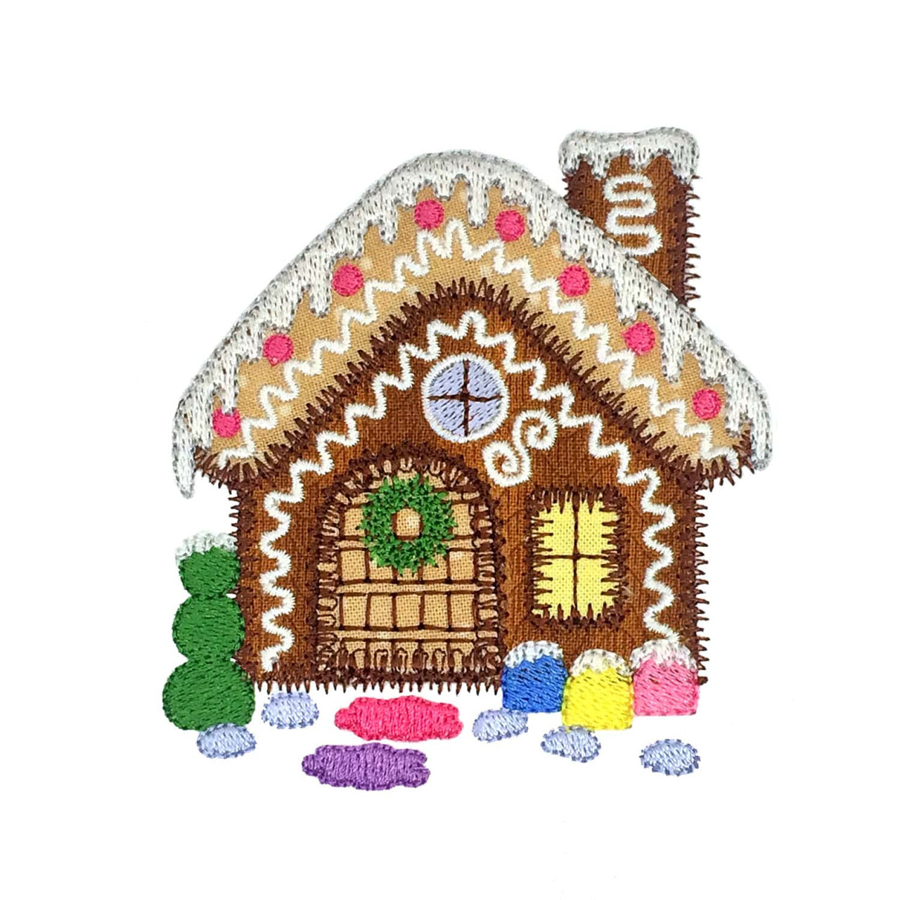 GO! Small Gingerbread Houses Embroidery Set