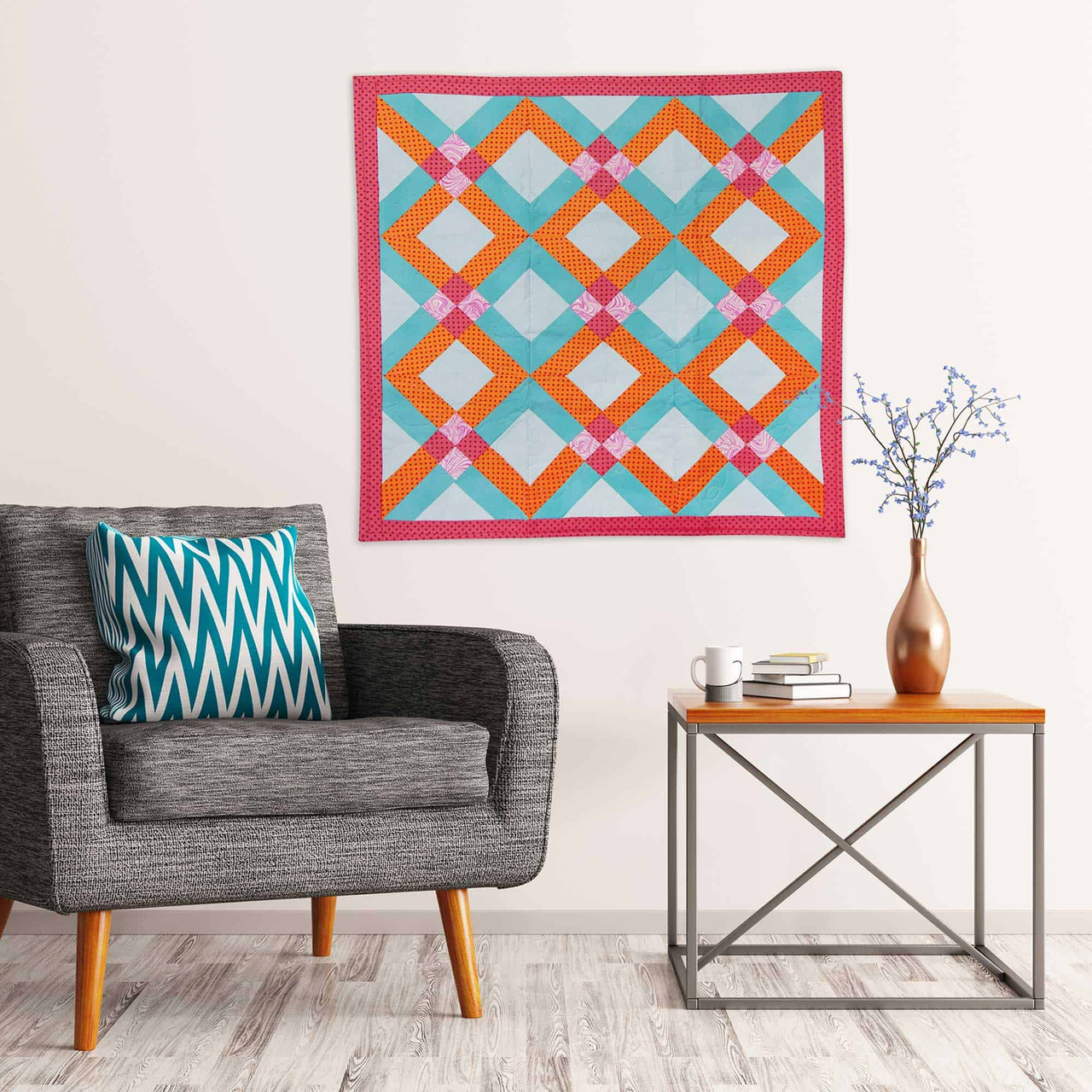 GO! Criss Cross Wall Hanging Pattern