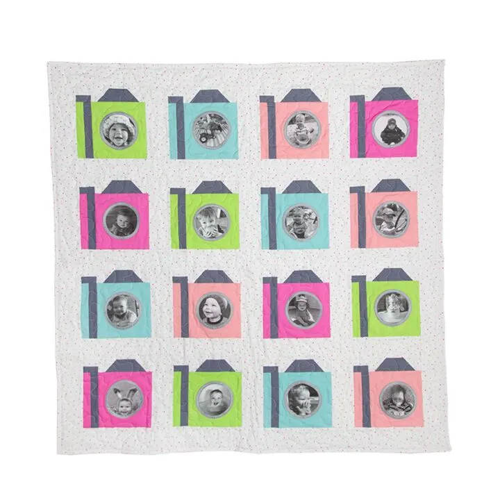 GO! Baby O' Mine Baby Quilt Pattern by Judy Gauthier of Bungalow Quilting