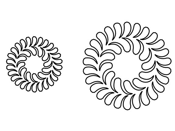 feather wreaths