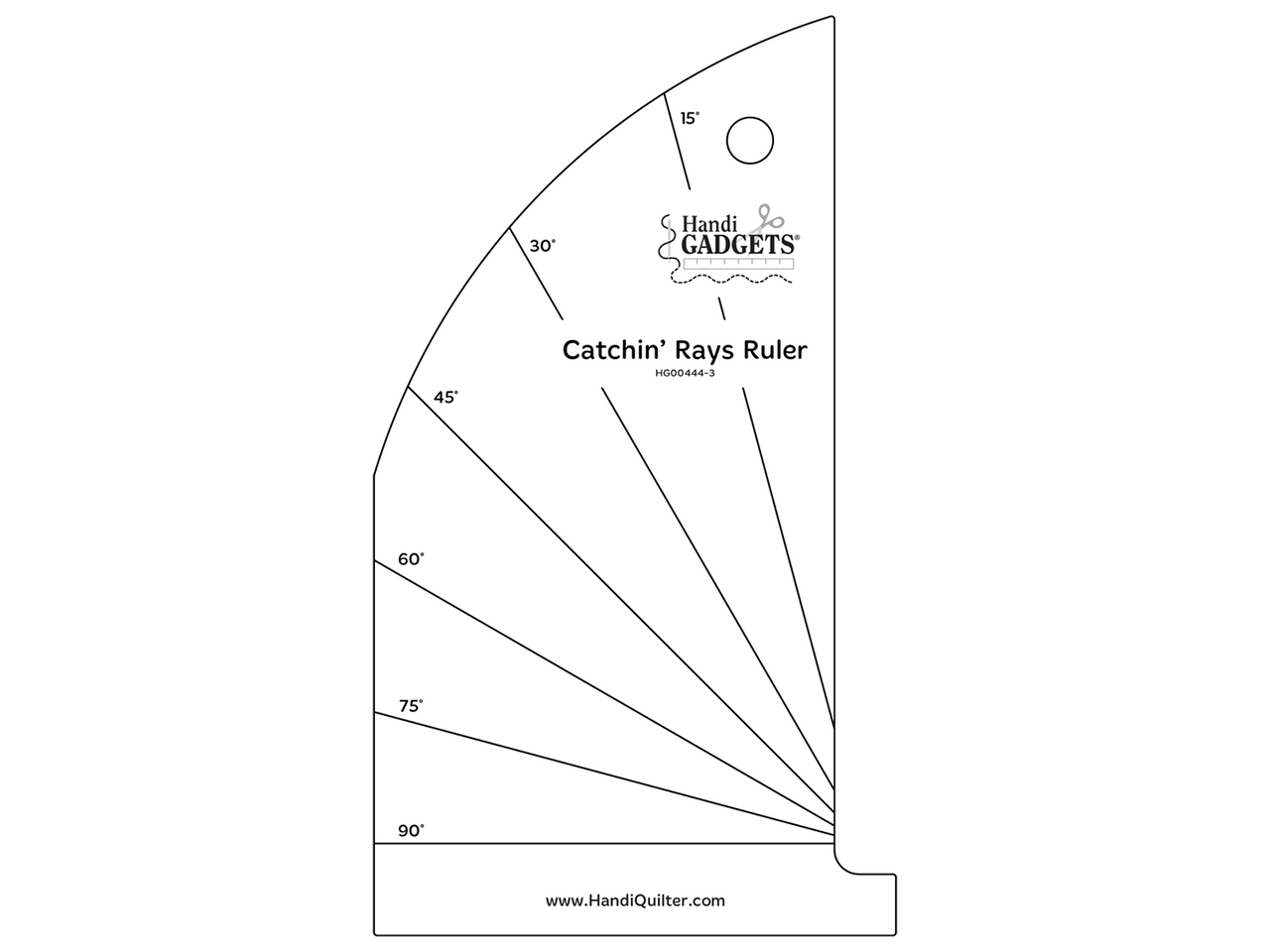 catching rays ruler