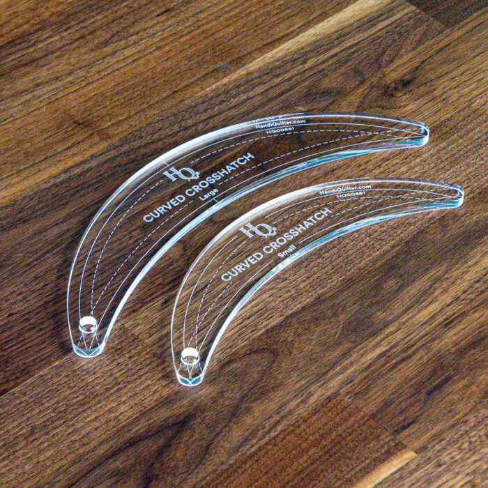 hq curved crosshatch (set of 2)