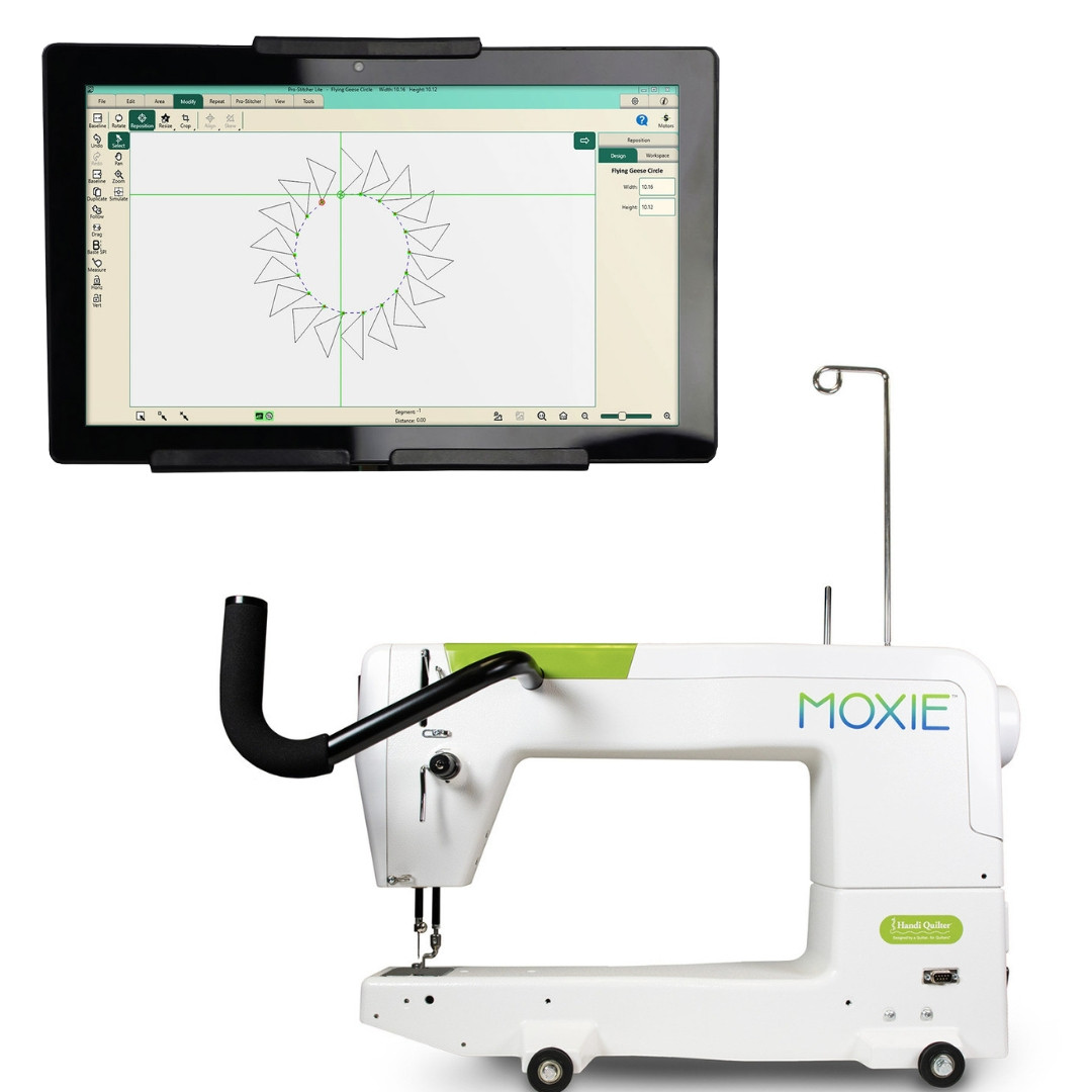 HQ Moxie with Loft Frame & Pro-Stitcher Lite Package