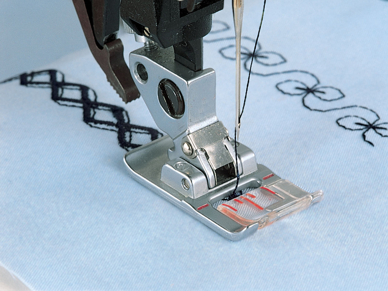 fancy stitch foot for idt system